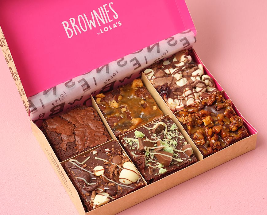 Assorted Chocolate brownie Box